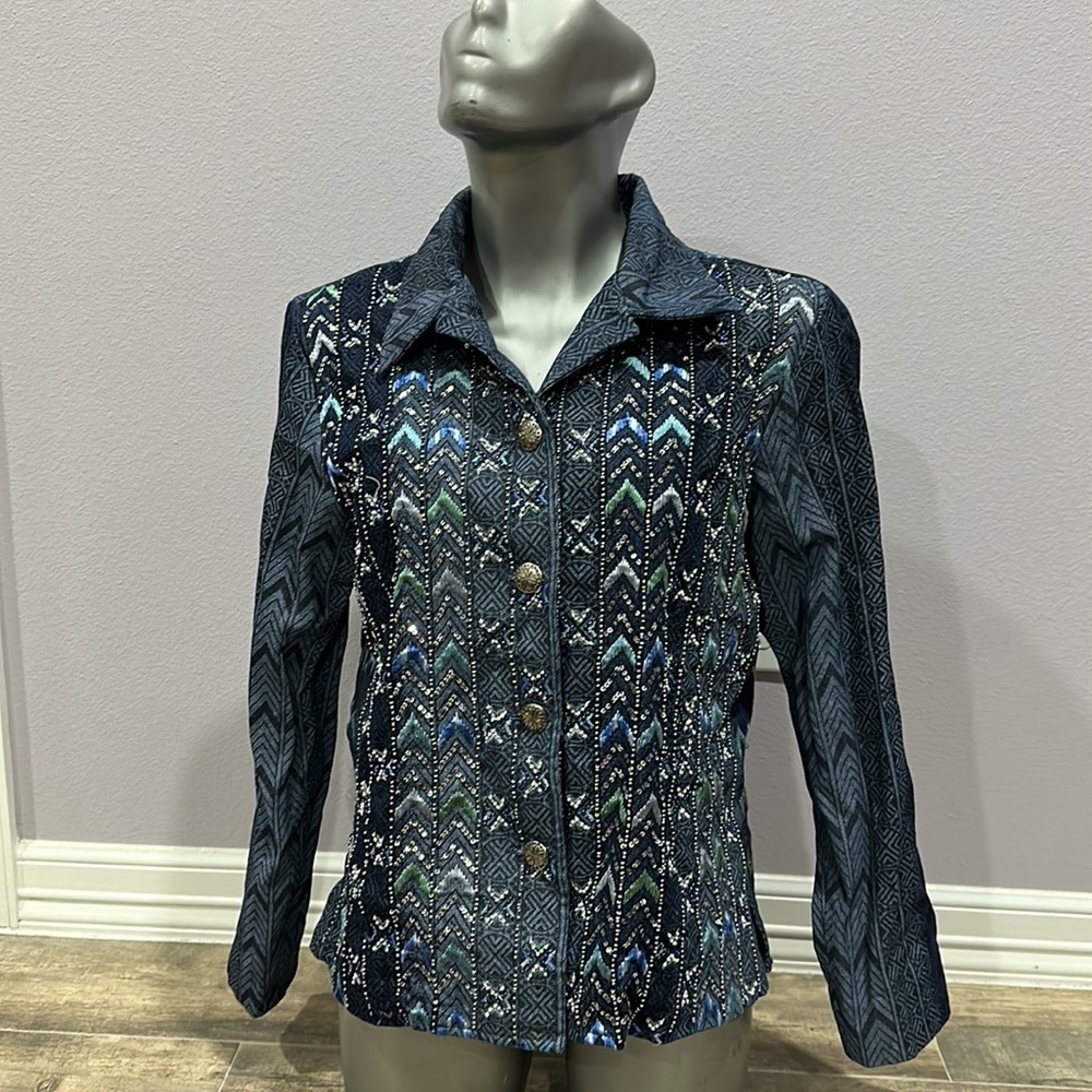 Denim blazer